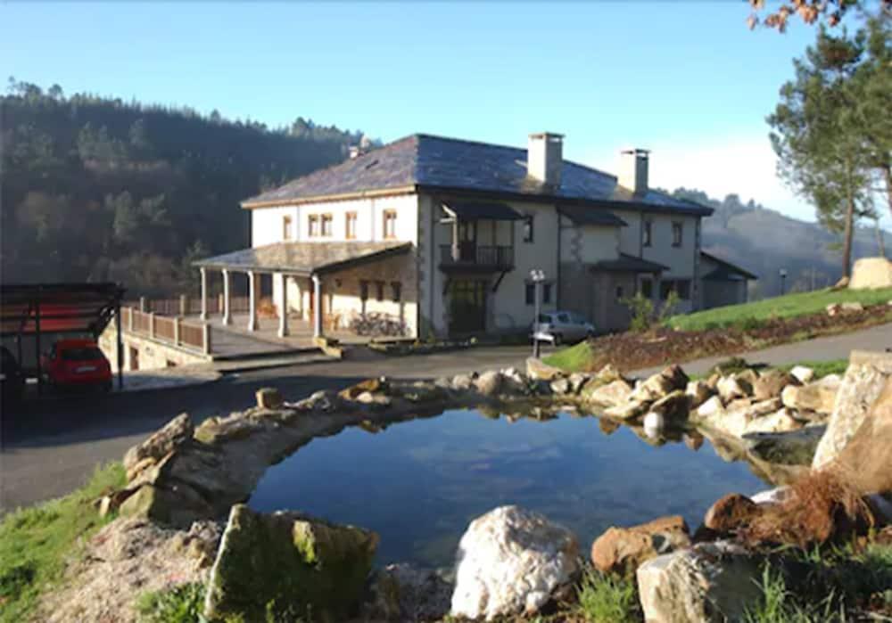 Hotel Balneario Río Pambre Palas de Rei Exterior foto