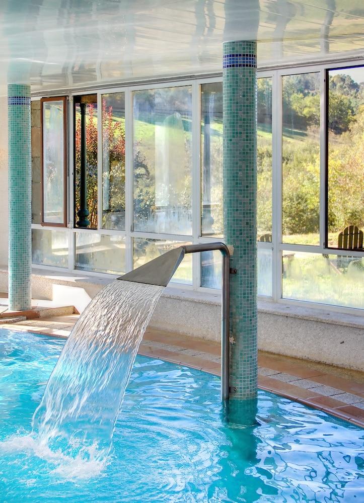 Hotel Balneario Río Pambre Palas de Rei Exterior foto